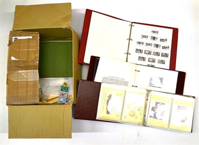 Lot 62 - Three Boxes containing all world in albums, stockbooks and loose