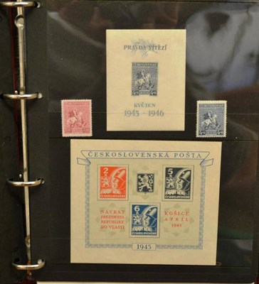 Lot 92 - Bohemia and Moravia, Czechoslovakia, Egypt, Greece, Italy, Yugoslavia amongst others in four...