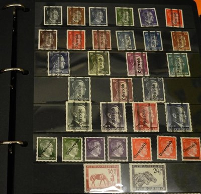 Lot 121 - Austria and Hungary. A binder housing a selection of mint and used. Includes Austria 1922...