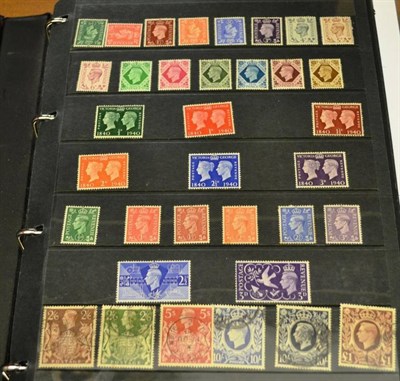 Lot 140 - Miscellaneous Great Britain and British Commonwealth in a binder with some better Jersey etc...