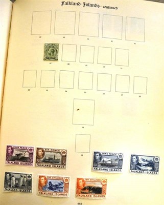 Lot 143 - Two Imperial Albums (second edition), sparsely filled. Noted Ascension 1934 definitive set...