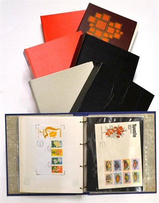 Lot 174 - British Commonwealth and Great Britain. Commemorative and FDC's in seven binders. A further...