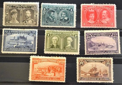 Lot 189 - Canada. 1901 Quebec Tercentenary set mint. Faults