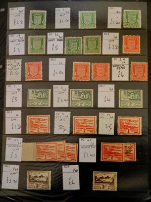 Lot 261 - Jersey. A large stockbook containing a mainly mint collection to 2005. Includes War Issues,...