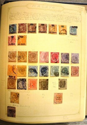 Lot 269 - Malaysia. A used collection in four albums. Some better noted include Straits Settlements September