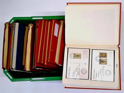 Lot 323 - Vatican. An accumulation of mint issues, many in strips and blocks  in five stockbooks. Further...