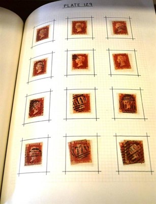 Lot 348 - Great Britain. A collection of used 1858 to 1979 1d reds. Some minor duplication and variable...