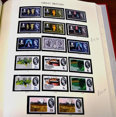 Lot 365 - Great Britain. A 1937 to 1979 mint collection. Includes many of the better 1960's commemorative...