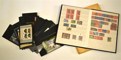 Lot 372 - Great Britain. A 1922 to 1971 mint and used commemorative collection in a red boxed Senator...