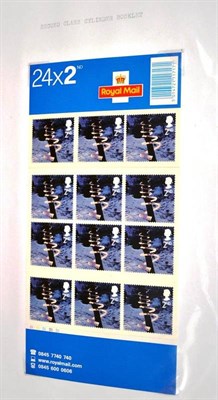 Lot 377 - Great Britain. A 2003 mint and used collection in three binders. Includes multiple mint,...