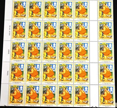 Lot 400 - Great Britain. A black binder housing 1989 to 1999 commemorative full sets in unmounted part sheets