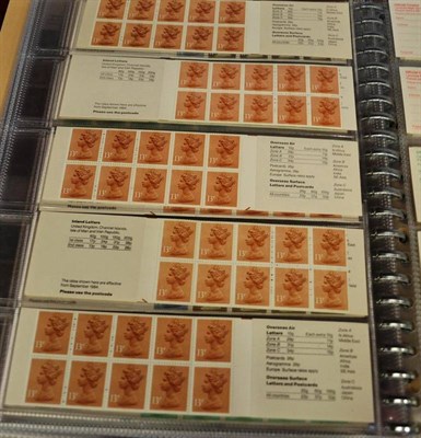 Lot 486 - Great Britain. A collection of QEII decimal booklets in two binders