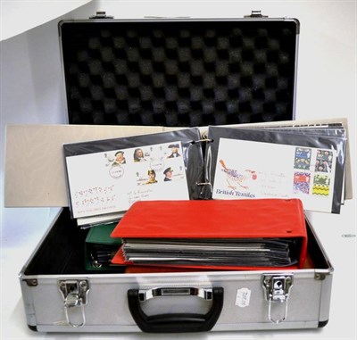 Lot 509 - Great Britain. A 1964 to 2012 collection of FDC's in two metal attaché cases an album and...