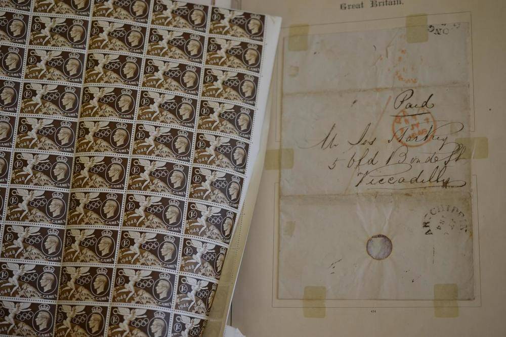 Lot 110 - A Remaindered Imperial Album, an Improved Album both containing world issues. Also Great...