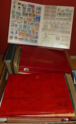 Lot 4 - All World in a Box. All periods mint and used in albums, stockbooks, loose album pages. Also...