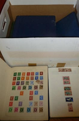 Lot 6 - Great Britain and British Commonwealth mint and used in nine albums/stockbooks