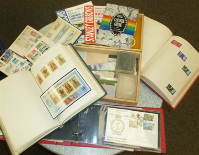 Lot 55 - Great Britain, Channel Islands and Isle of Man. Seven albums housing a mint and used collection...