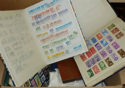 Lot 63 - World Issues in Stockbooks and Albums. Includes Great Britain (with FDC's), Austria 1969 M/S...