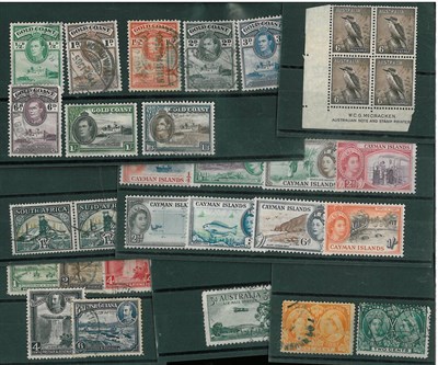 Lot 75 - British Commonwealth and Great Britain. A range of mint and used, singles, part sets on stockcards