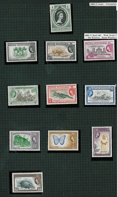 Lot 91 - British West Indies. Four albums containing a mint and used collection of Bahamas, Barbados,...