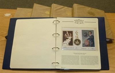 Lot 110 - Royalty. 1981 Royal Wedding in four albums. Further album of Royal Events