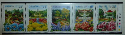 Lot 144 - Canada. A QEII unmounted mint collection on loose album pages. Includes M/S's, sheetlets, strips