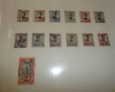 Lot 169 - Indo China. A clean well presented mint and used collection on loose album pages. Includes...