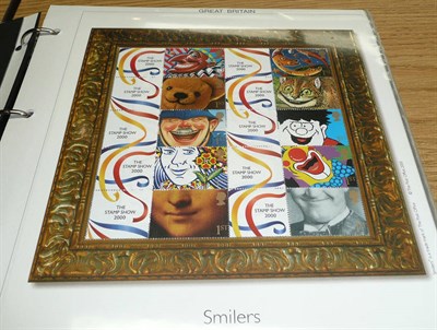 Lot 232 - Great Britain. A collection of 'Smiler' sheets from 2000 to 2012 in two dedicated albums.