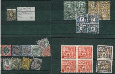 Lot 233 - Great Britain. Stockcards containing a range of early to middle period issues with some better....