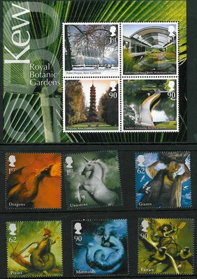 Lot 236 - Great Britain. A collection of 1971 to 2012 mint sets, strips and M/S's. Includes high value...