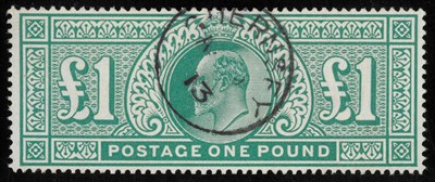 Lot 266 - Great Britain. 1911 £1 good used