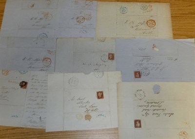 Lot 307 - Great Britain. An accumulation of over one hundred 1840's to early 1860's entires and outer letters