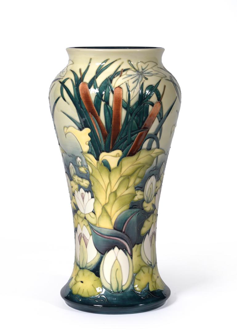 Lot 579 - A Large Modern William John Moorcroft Lamia Pattern Vase, designed by Rachel Bishop, impressed...