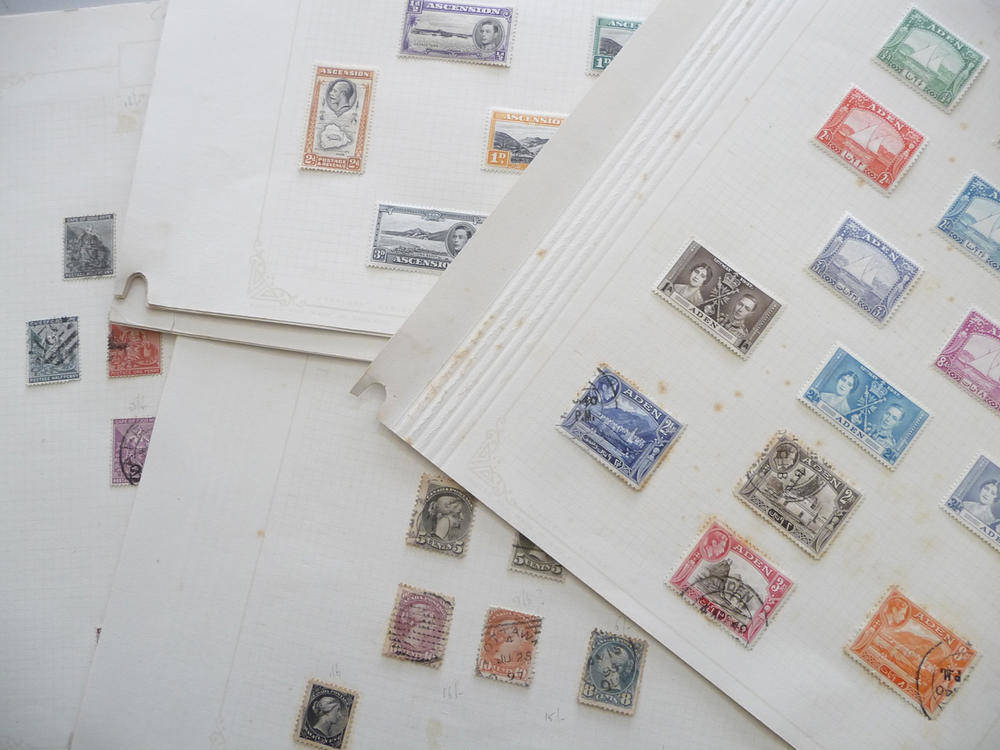 Lot 165 - Aden, Ascension, Basutoland, Batum, Bermuda, British Guiana, Canada, Cape of Good Hope etc,...