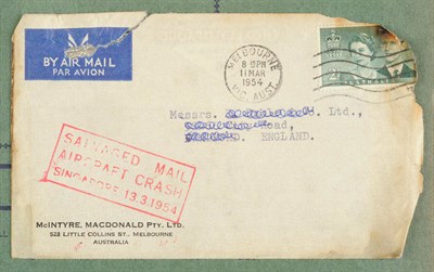 Lot 117 - A Suitcase containing worldwide covers, FDC's etc. All era's and includes 11 March 1954...
