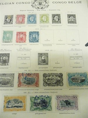 Lot 128 - Belgium Congo and Ruanda - Urundi. A mint and used collection on loose album pages