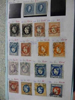 Lot 158 - Rumania. A circulated club book housing mint and used issues from 1865 to 1940 with better...