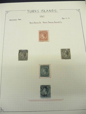 Lot 162 - Turks Island. A neatly presented, clean mint and used collection on album pages. Includes...