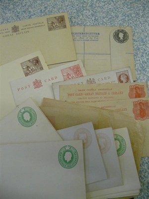 Lot 229 - Great Britain. Twenty two unused Victorian to George V Postal stationery covers, cards and...