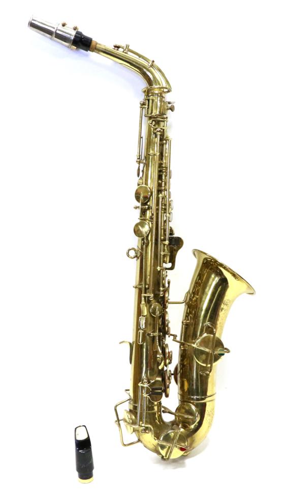 Lot 2056 - Alto Saxophone Made By Dearman (Master Model) Sole Distributers John E Dallas & Sons, London...