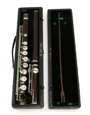 Lot 2058 - Flute By Rudall Carte & Co. (23 Berners St, Oxford St London) no.3601, appears to play at...