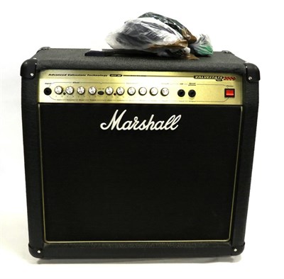 Lot 2080 - Marshall Valvestate 2000 AVT50 Amplifier with foot switch