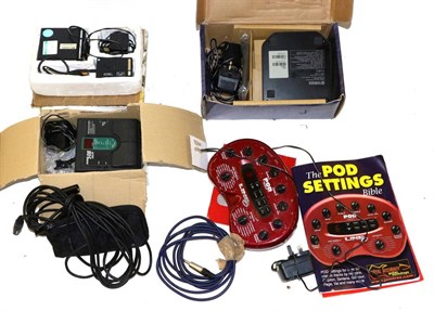Lot 2085 - Various Stage Equipment including Nady 101VHF wireless transmitter and receiver for guitar;...