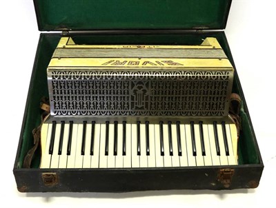 Lot 2099 - Accordion By Sivori Italia, 120 bass buttons and 41 piano keys (case)