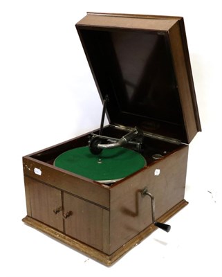 Lot 2120 - Hines Gramophone table top by the Scottish Gramophone Manufacturing Co