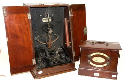 Lot 2149 - Electro-Medical Supplies Electric Coil with pendulum; together with a Breton Frer. Appareil...