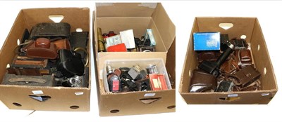 Lot 2312 - Various Cameras including Diaz 1a, Pentax SV, Retina, Mastra V35 and others together assorted...