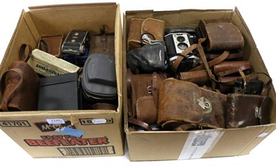 Lot 2313 - Various Cameras including Kodak No.A 116 folding, Kodak No.2 Folding, Ensignette No.2, No.2...