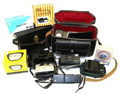 Lot 2317 - Various Cameras including Zenit-B, Agfa Isolette, Ilford Sporti4, Bell & Howell Type A Cine and...