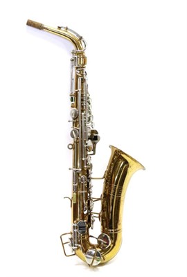 Lot 5051 - Selmer ";Bundy"; Alto Saxophone no.509602, lacquered body with nickel plated keys, with...